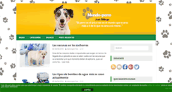 Desktop Screenshot of mundo-perro.com.ar